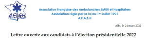 Lettre aux candidats à l’élection présidentielle